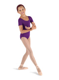 Bloch Child Ballet Short Sleeve Round Neck Leotard - CL5402