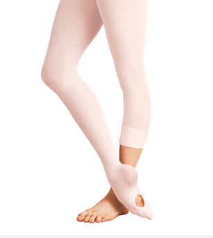 Body Wrappers Child Total Stretch Convertible Tights - C31