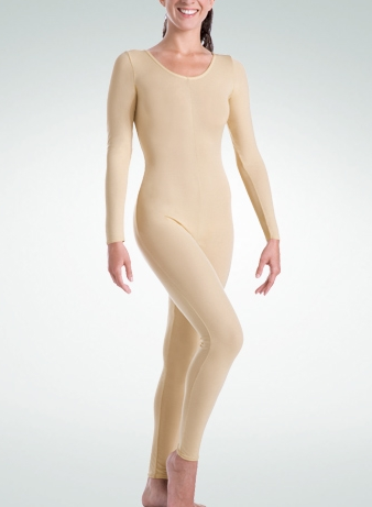 Body Wrappers Girls MicroTECH™ Long Sleeve Unitard - MT117