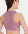Body Wrappers Adult Tank Lace Back Bra - LC9023