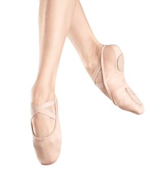 Bloch Child "Zenith" Stretch Canvas Split-Sole Ballet Shoes -  S0282G