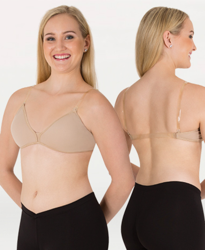 Body Wrappers Deep Plunge Removable Pad Convertible Bra - 291