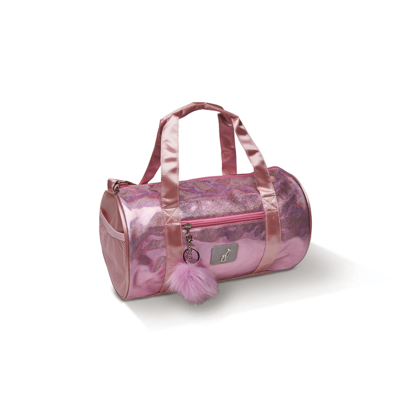 Danshuz Shimmer Roll Bag Pink - B22513PK