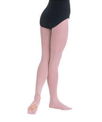Body Wrappers TotalSTRETCH Mesh Seamed Convertible Tights - C45 - Enchanted Dancewear