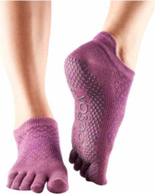 Toesox Full Toe Low Rise Fishnet Grip Socks - S01825 – Enchanted