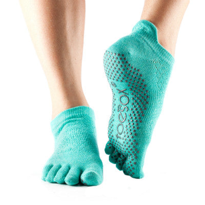 Toesox Full Toe Low Rise Fishnet Grip Socks - S01825 – Enchanted